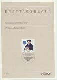 [The 500th Anniversary of the Birth of Philipp Melanchthon, Scientist, тип BLL]