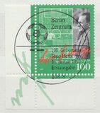 [The 100th Anniversary of the Birth of Sepp Herberger, Football coach and Player, type BLF]