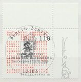 [The 600th Anniversary of the Birth of Johannes Gutenberg, 1397-1468, タイプ BSZ]