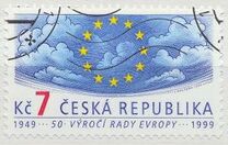 [The 50th Anniversary of the Council of Europe, type HB]