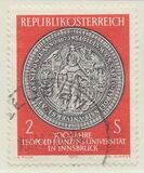 [The 300th Anniversary of Leopold Franzens University in Innsbruck, type AGL]
