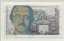 [The 100th Anniversary of the Death of Heinrich Schiliemann, Archaeologist, typ AVB]