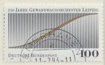 [The 250th Anniversary of the  Gewandhaus Orchestra from Leipzig, Typ BBW]