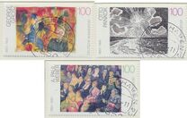 [The 100th Anniversary of the Birth of A. Paul Weber, Otto Pankok and George Grosz, Painters, тип BBY]