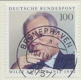 [The 80th Anniversary of the Birth of Willy Brandt, Politician, type BDW]