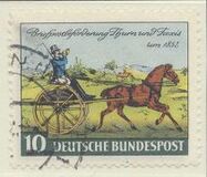 [The 100th Anniversary of the First Stamp From Thurn & Taxis, típus AE]