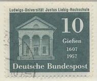 [The 350th Anniversary of the University in Giessen, タイプ DA]