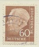 [Freimarken: Bundespräsident Theodor Heuss, Typ DB3]