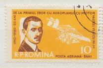 [Airmail. The 50th Anniversary of the First Flight of Aurel Vlaicu(1882-1913), ประเภท BRB]