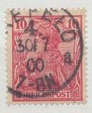 [Germania. Inscripción "REICHSPOST"., tipo J4]