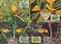 [World Wildlife Fund  - Yellow Warbler, type XH]