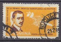 [Airmail. The 50th Anniversary of the First Flight of Aurel Vlaicu(1882-1913), ประเภท BRB]