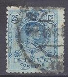 [King Alfonso XIII - Blue Control Numbers on Backside, tegund BG5]