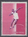 [Olympic Games - Rome, Italy, type LQ]