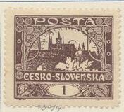 [Definitives - "ČESKO-SLOVENSKÁ" Above Value, tegund G2]