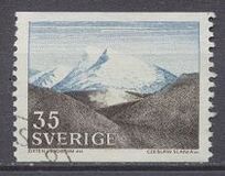 [Mountain Scenery and Uppsala Cathedral, type GS]