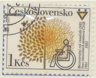 [International Year of Disabled Persons, type BZO]