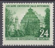 [The 450th Anniversary of Halle University, type BM]