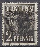 [Joint Allied Occupation Zones Stamps Overprinted "Sowjetische Besatzungs Zone", tip B]