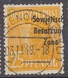 [Joint Allied Occupation Zones Stamps Overprinted "Sowjetische Besatzungs Zone", tip B9]