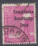 [Joint Allied Occupation Zones Stamps Overprinted "Sowjetische Besatzungs Zone", tip B11]