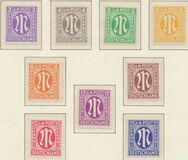 [American Print - Different Perforation, type A28]