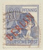 [BERLIN in Red Overprint on "Allied Occupation Zone" Stamps, type B11]