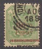 [Nos. 30 & 54 Surcharged, type L1]