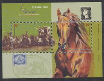 [International Stamp Exhibition "ESPANA 2000" - Madrid, Horses, Tüüp CKO]