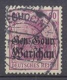 [German Empire Postage Stamps Overprinted "Gen.-Gouv. Warschau", प्रकार B10]