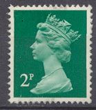 [Queen Elizabeth II. 2-Band Phosphor, type IB61]