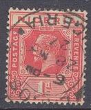 [King George V - Ordinary Paper, New Watermark, Scrivi A14]