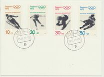 [Summer and Winter Olympic Games - Sapporo, Japan & Munich, Germany, type RP]