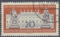 [The 150th Anniversary of the Humboldt University, type PW]