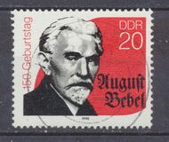 [The 150th Anniversary of the Birth of August Bebel, type DGG]