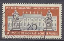 [The 150th Anniversary of the Humboldt University, type PW]