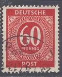 [1a edizione del Consiglio di controllo alleato - A Berlino e nella zona sovietica valido fino al 1948-07-31 - Filigrana: DEUTSCHE POST multipla, discendente , Scrivi A22]