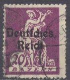 [Postage Stamps from Bayern Overprinted "Deutsches Reich", type AE]