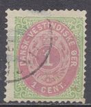 [Danish Postage Stamps - Value in "CENT", type B1]