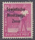 [Joint Allied Occupation Zones Stamps Overprinted "Sowjetische Besatzungs Zone", 類型 B11]