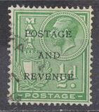 [King George V and Coat of Arms Stamps of 1926-1927 Overprinted "POSTAGE AND REVENUE", type X22]