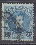 [King Alfonso XIII - Blue Control Numbers on Backside, type AT5]