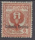 [Italian Postage Stamps Overprinted "Colonia Eritrea", प्रकार E1]