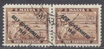 [King George VI and Local Motifs Overprinted "SELF-GOVERNMENT - 1947", type BA]