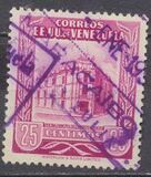[Caracas Central Post Office - Inscription "CORREOS - EE. UU. VENEZUELA", type AIK5]