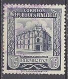 [Caracas Central Post Office - Inscription "CORREOS - REPUBLICA DE VENEZUELA", tip AIK27]