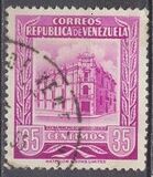 [Caracas Central Post Office - Inscription "CORREOS - REPUBLICA DE VENEZUELA", tip AIK30]
