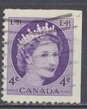 [Queen Elizabeth II - Stamps of 1954 with 2 Fluorescent Stripes, տեսակ GT9]