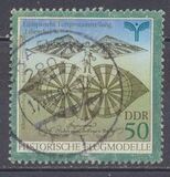 [Airmail Exhibition "LILIENTHAL '91" - Historical Model Planes, type DGJ]