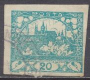 [Definitives - Inscription: "ČESKO POSTA SLOVENSKÁ", tegund C4]